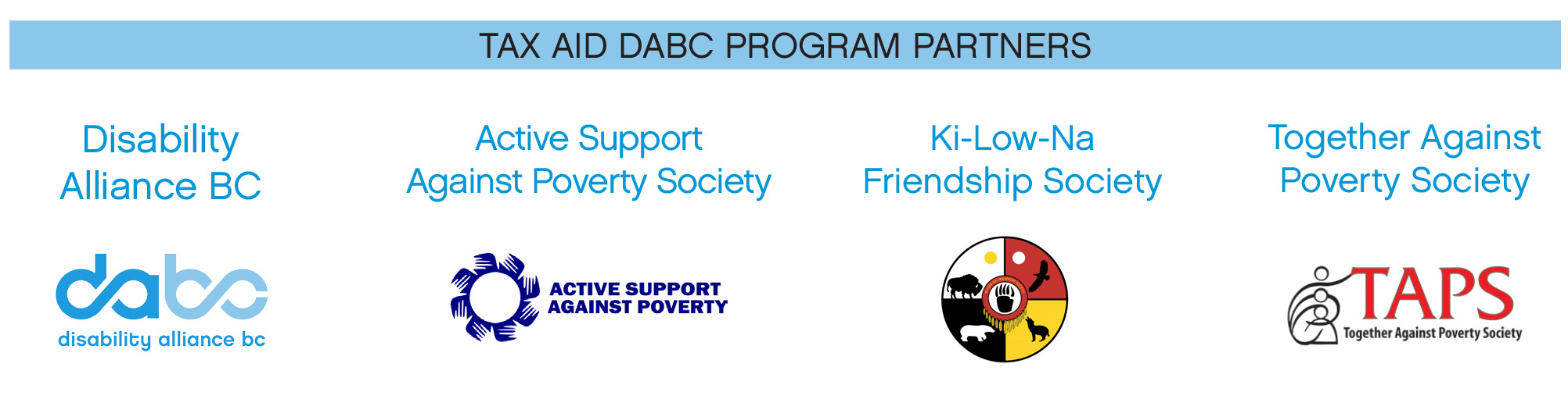 Tax AID DABC Program Partners logo